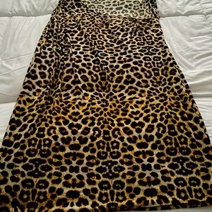 Cute cheetah print dress